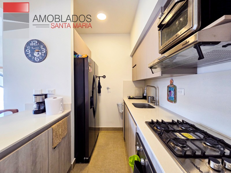 Furnished Apartment in Medellín, Ciudad del Río. AS12126