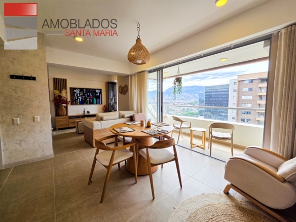 Furnished Apartment in Medellín, Ciudad del Río. AS12126