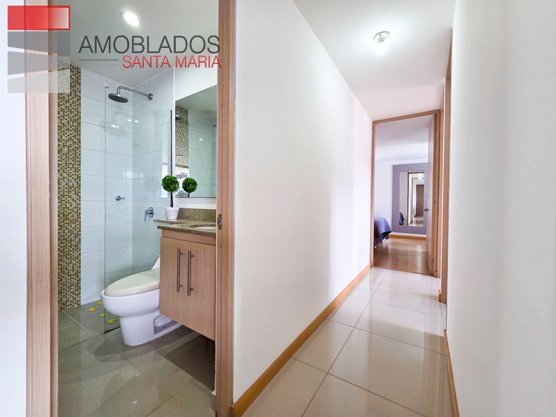 Furnished Apartment in Poblado, Loma del Indio. AS13128