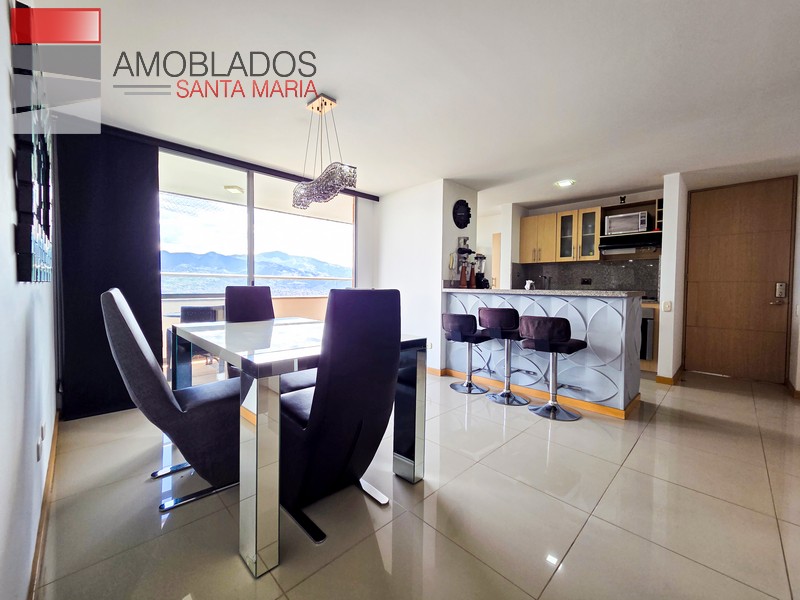 Furnished Apartment in Poblado, Loma del Indio. AS13128