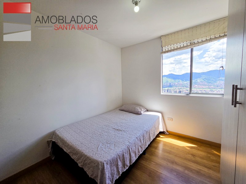 Furnished Apartment in Poblado, Loma del Indio. AS13128