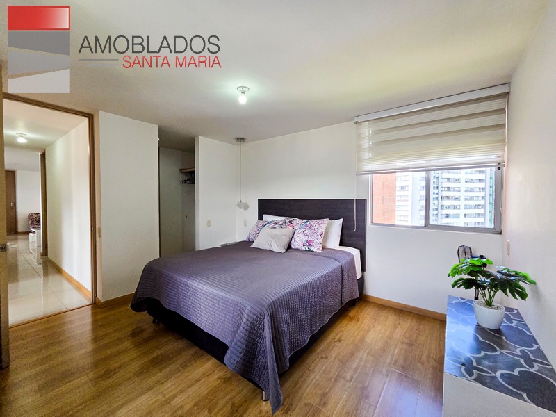 Furnished Apartment in Poblado, Loma del Indio. AS13128