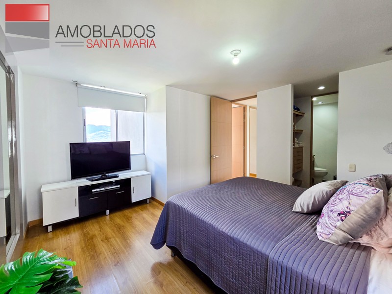 Furnished Apartment in Poblado, Loma del Indio. AS13128