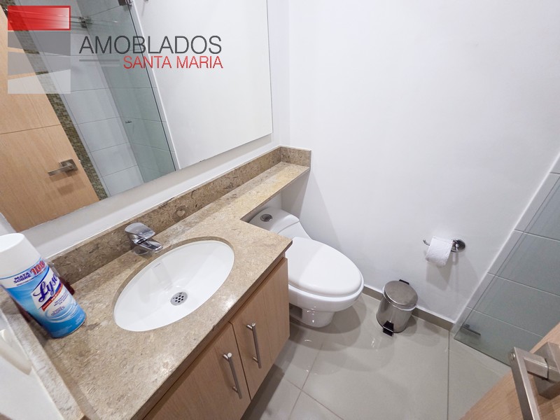 Furnished Apartment in Poblado, Loma del Indio. AS13128
