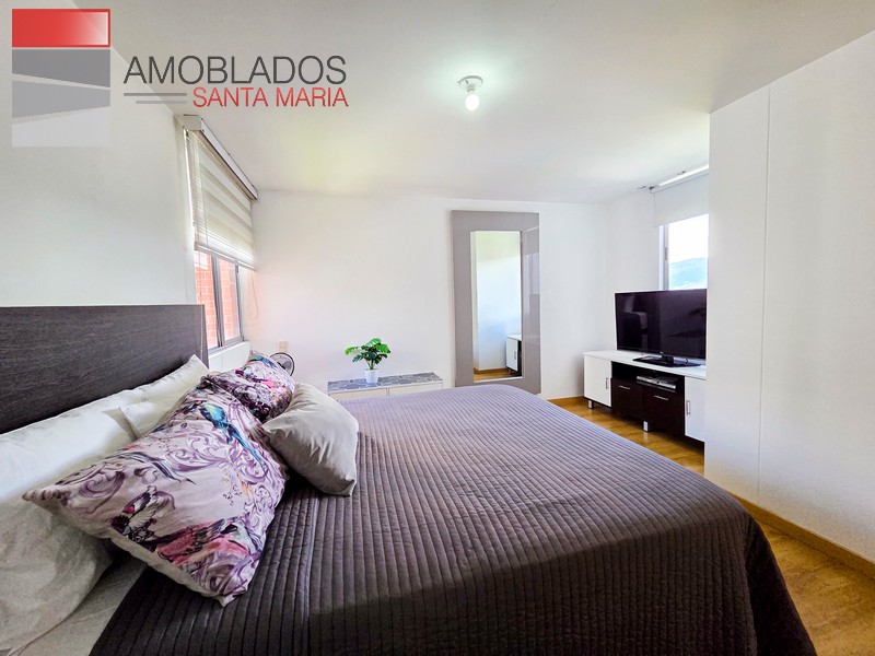 Furnished Apartment in Poblado, Loma del Indio. AS13128