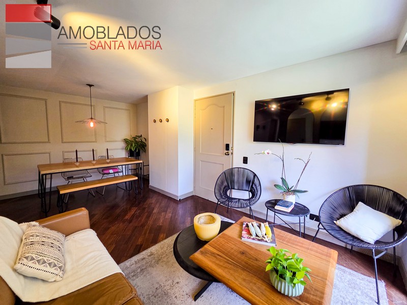 Furnished Apartment in El Poblado, Golden Mile. AS12130