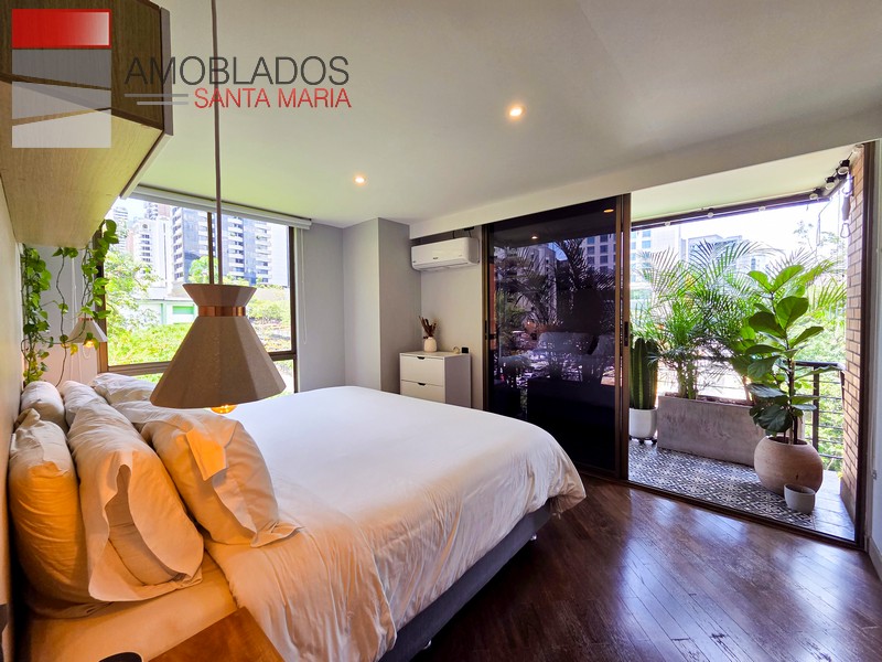 Furnished Apartment in El Poblado, Golden Mile. AS12130