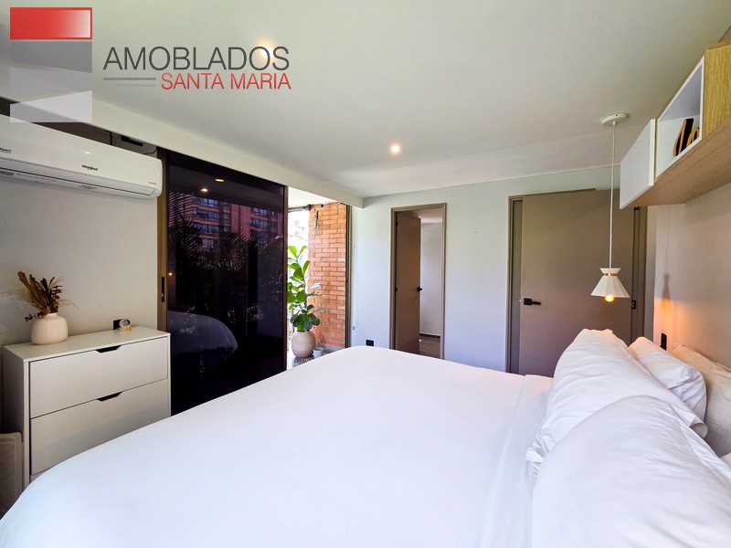 Furnished Apartment in El Poblado, Golden Mile. AS12130