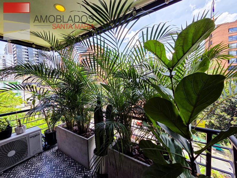 Furnished Apartment in El Poblado, Golden Mile. AS12130