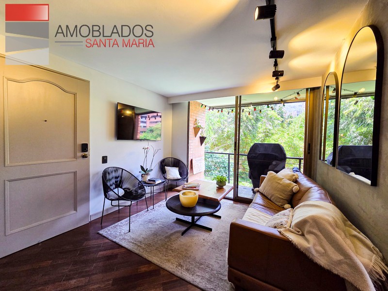 Furnished Apartment in El Poblado, Golden Mile. AS12130