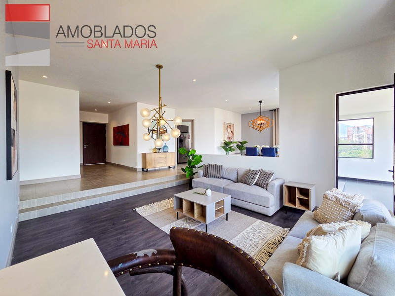 Furnished Apartment in Poblado, Alejandría. AS13133
