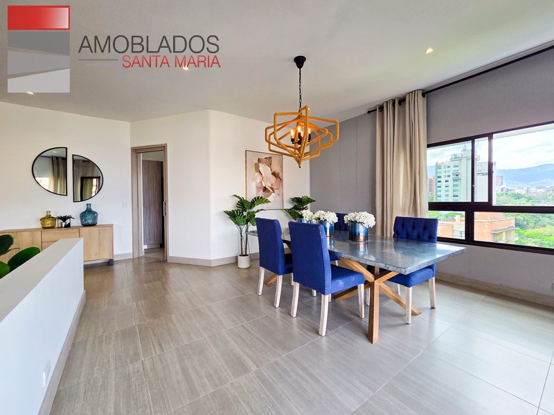 Furnished Apartment in Poblado, Alejandría. AS13133