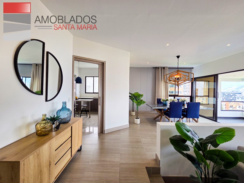 Furnished Apartment in Poblado, Alejandría. AS13133
