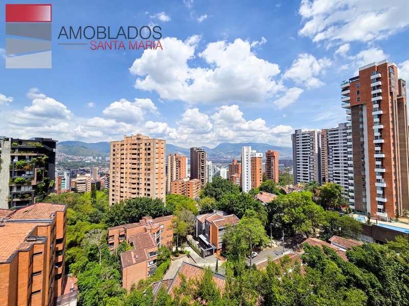 Furnished Apartment in Poblado, Alejandría. AS13133