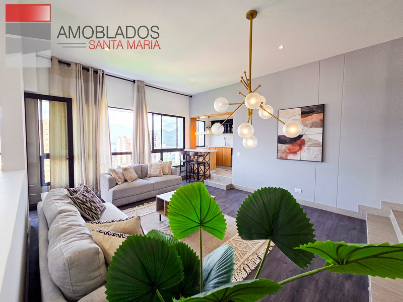 Furnished Apartment in Poblado, Alejandría. AS13133