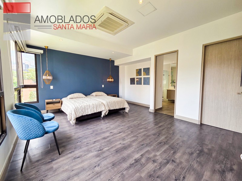 Furnished Apartment in Poblado, Alejandría. AS13133