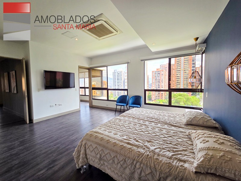 Furnished Apartment in Poblado, Alejandría. AS13133