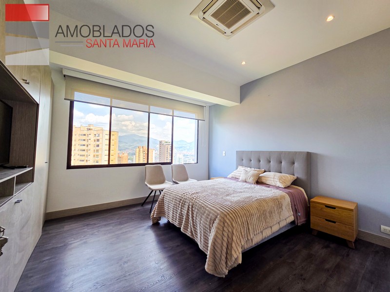 Furnished Apartment in Poblado, Alejandría. AS13133