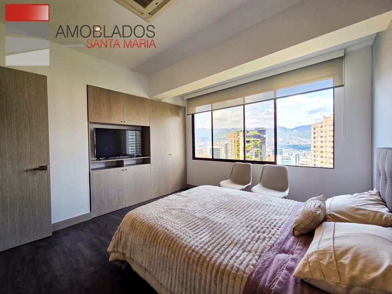 Furnished Apartment in Poblado, Alejandría. AS13133