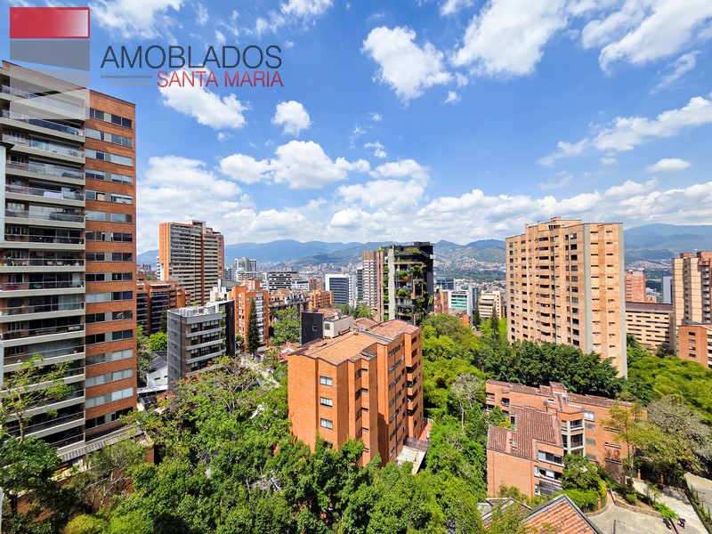 Furnished Apartment in Poblado, Alejandría. AS13133