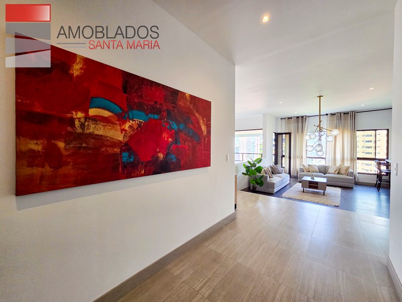 Furnished Apartment in Poblado, Alejandría. AS13133