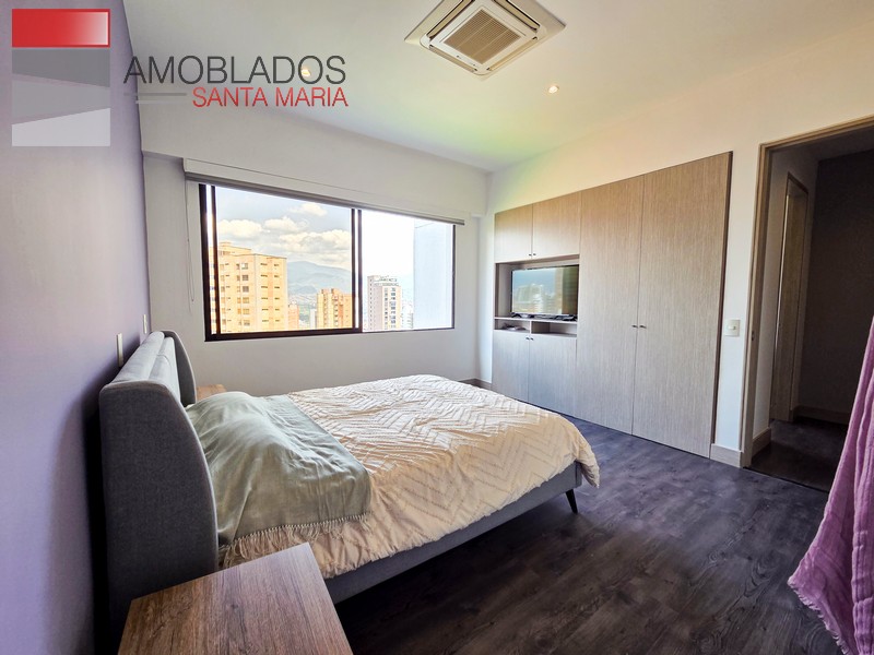 Furnished Apartment in Poblado, Alejandría. AS13133