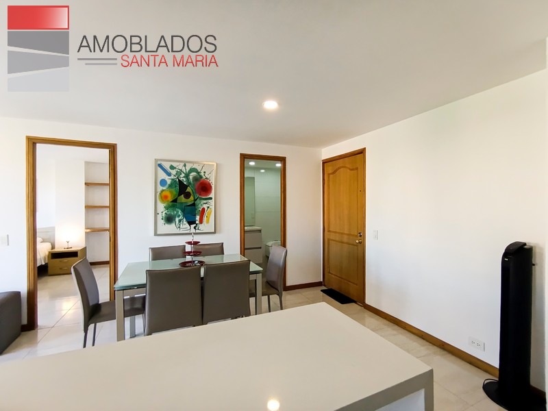 Furnished Apartment in Poblado, neighborhood Patio Bonito. AS11131