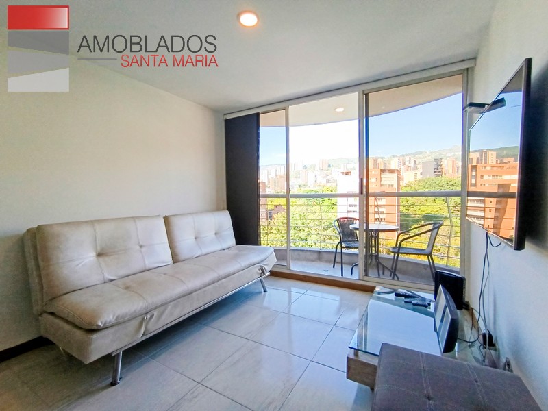 Furnished Apartment in Poblado, neighborhood Patio Bonito. AS11131