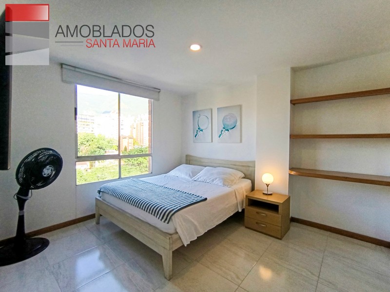 Furnished Apartment in Poblado, neighborhood Patio Bonito. AS11131