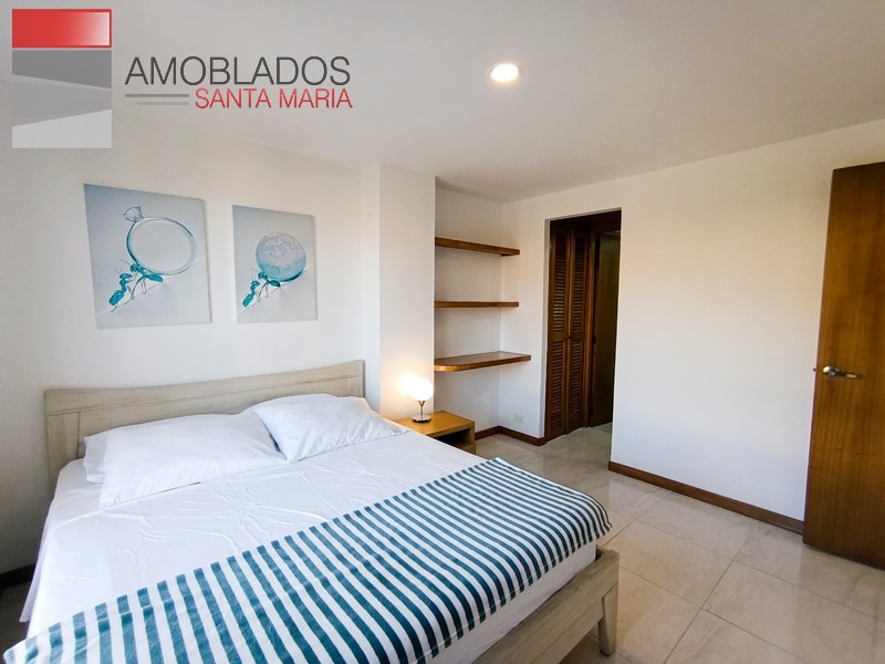 Furnished Apartment in Poblado, neighborhood Patio Bonito. AS11131