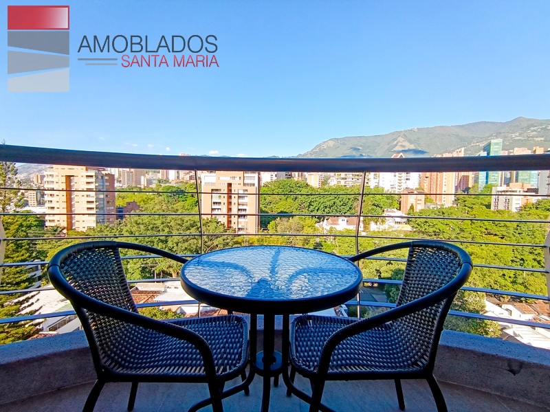 Furnished Apartment in Poblado, neighborhood Patio Bonito. AS11131