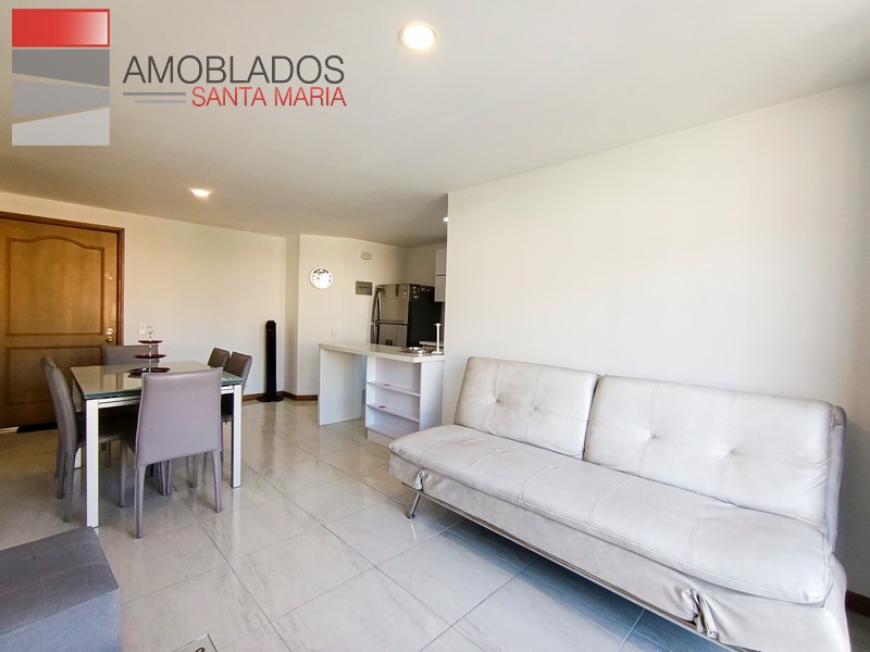 Furnished Apartment in Poblado, neighborhood Patio Bonito. AS11131