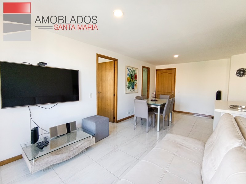 Furnished Apartment in Poblado, neighborhood Patio Bonito. AS11131