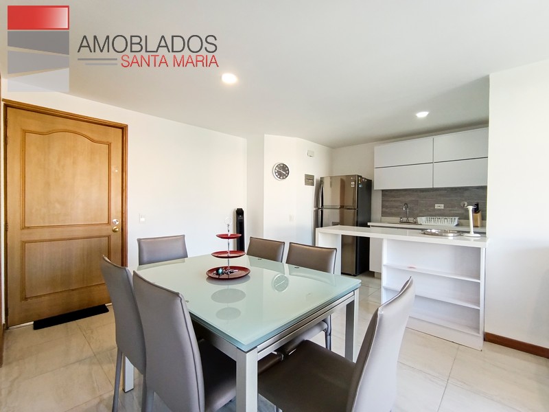 Furnished Apartment in Poblado, neighborhood Patio Bonito. AS11131