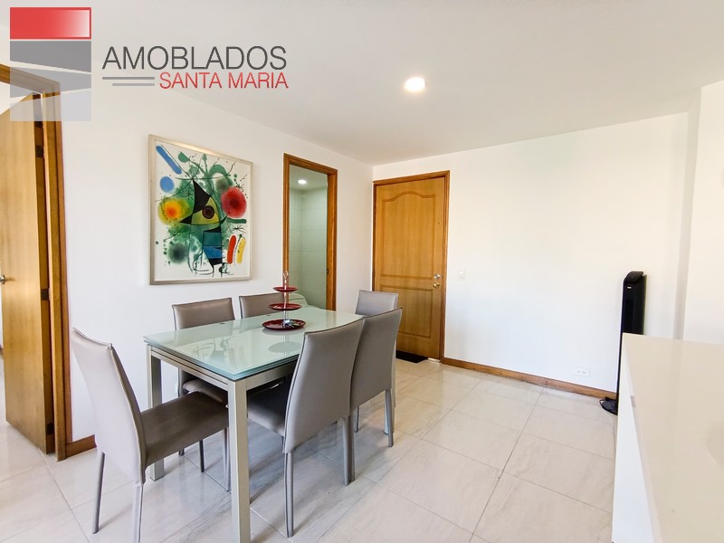 Furnished Apartment in Poblado, neighborhood Patio Bonito. AS11131