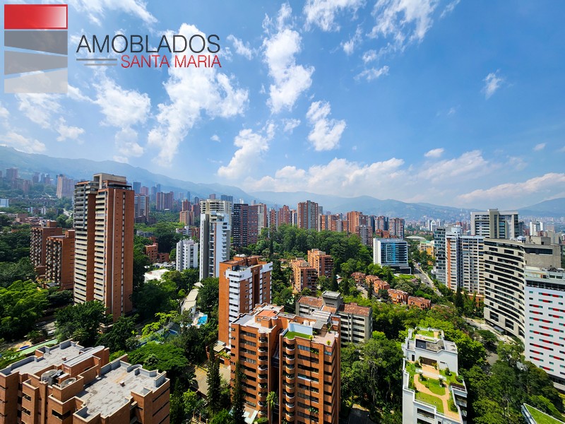 Apartment for rent El Poblado, Milla de Oro. AS7109