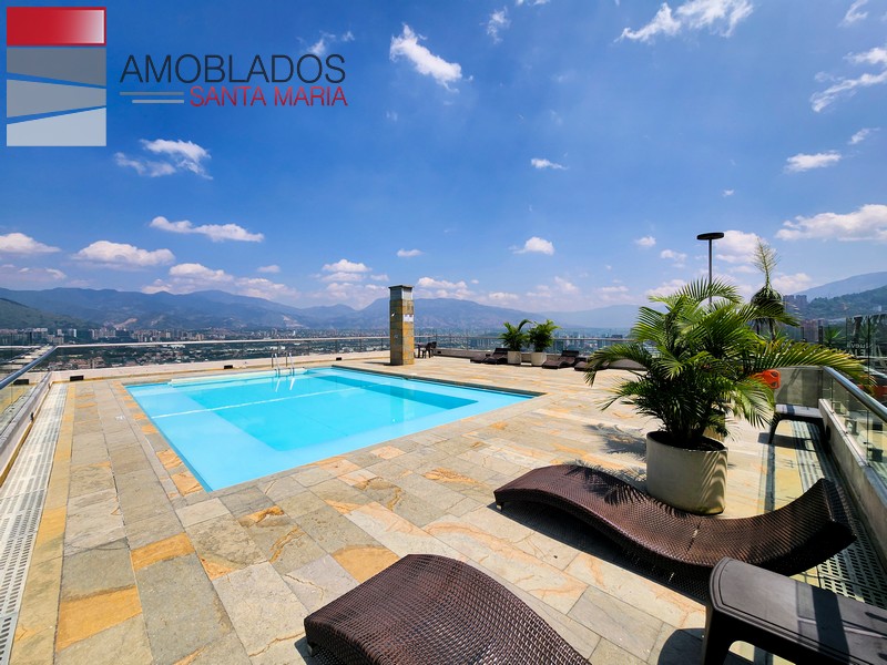 Apartment for rent El Poblado, Milla de Oro. AS7109