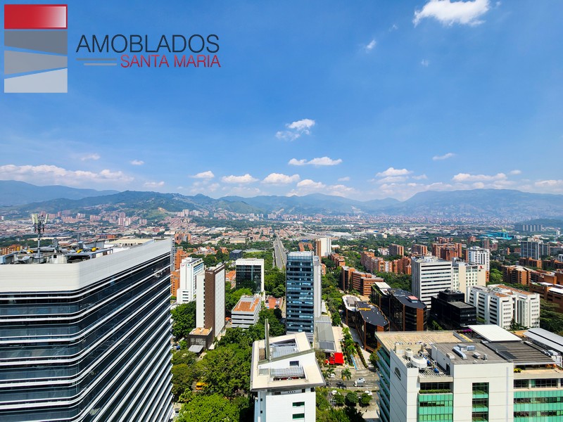 Apartment for rent El Poblado, Milla de Oro. AS7109