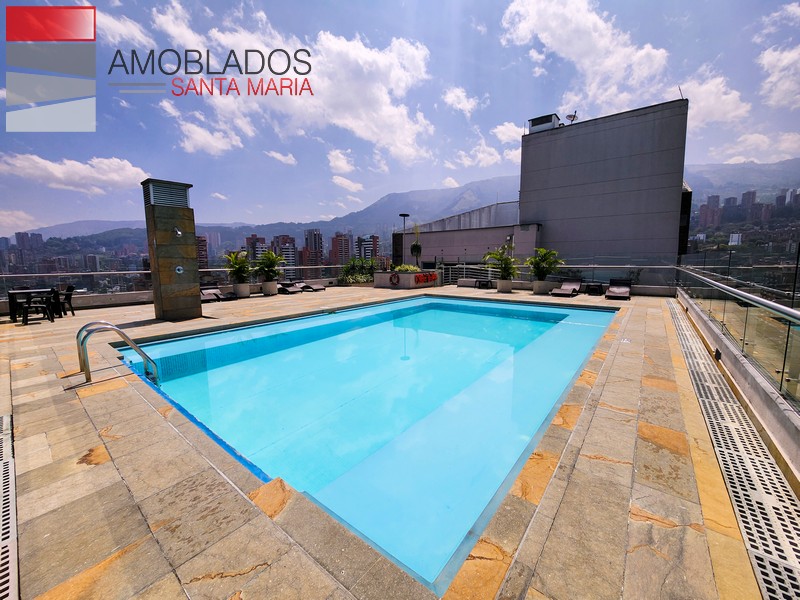Apartment for rent El Poblado, Milla de Oro. AS7109