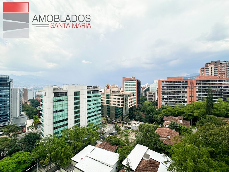 Apartment for rent El Poblado, Milla de Oro. AS7109