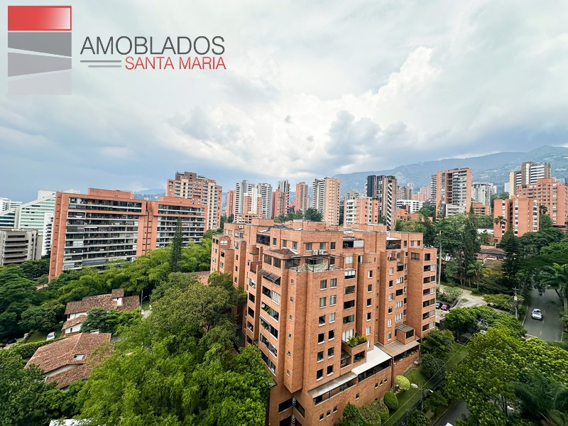 Apartment for rent El Poblado, Milla de Oro. AS7109